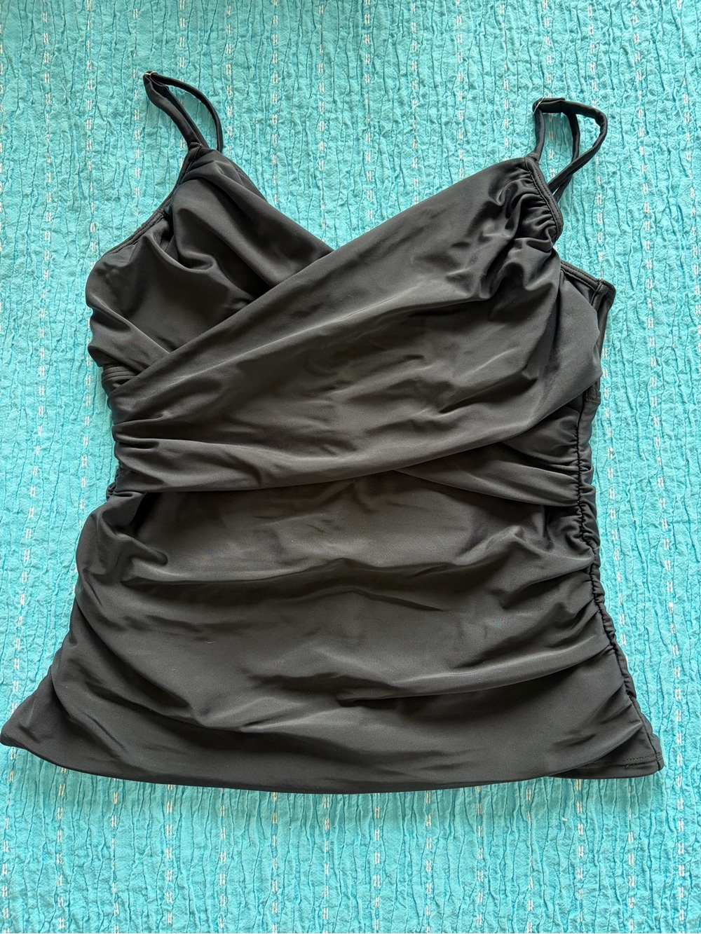 Old Navy Black Women's Swim Tankini Top
